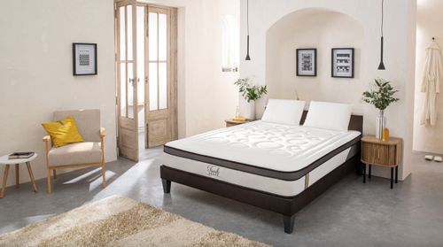 Matelas moelleux 25 cm à mémoire de forme et mousse hypersoft Tivoli – Confort extrême et soutien optimal - Photo n°2; ?>