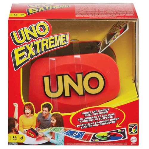 Mattel Games - Uno Extreme - Jeu de Cartes Famille - Des 7 ans - Photo n°2; ?>