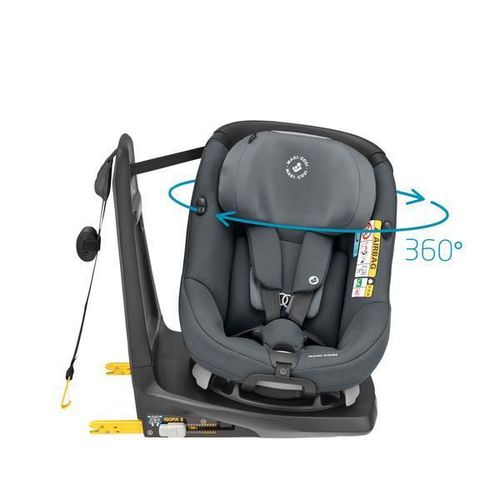 MAXI-COSI AxissFix Siege auto pivotant i-Size - Isofix - De 4 mois a 4 ans - Authentic Graphite - Photo n°2; ?>