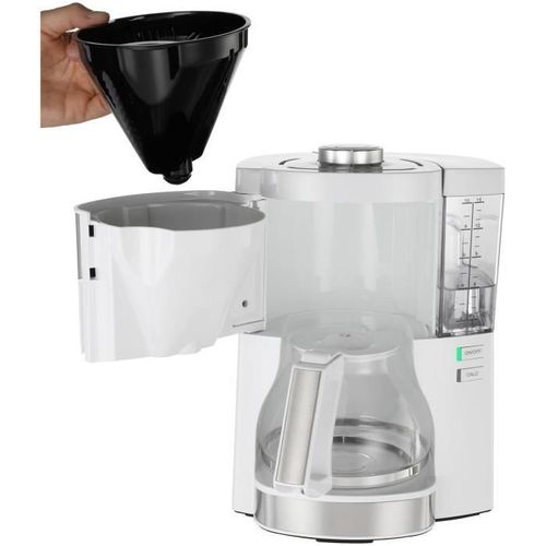 MELITTA - 1025-05 - CAFETIERE FILTRE Look V Perfection - blanc - Photo n°3; ?>