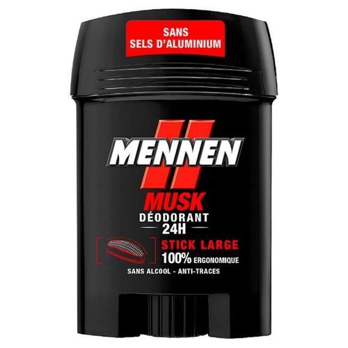 MENNEN Lot de 6 déodorant Stick Musk - Homme - 50 ml - Photo n°2; ?>
