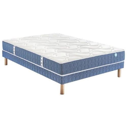 MERINOS Ensemble matelas + sommier 140 x 190 - 520 ressorts ensachés - Ferme - STORY - Photo n°3; ?>