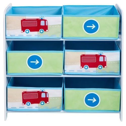 Meuble De Rangement Enfant 6 Bacs Voitures Garçon - Worlds Apart 11 Meuble de Rangement Enfant 6 bacs Voitures Garçon - Worlds Apart - Photo n°3; ?>