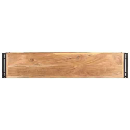 Meuble TV 150x30x40 cm Bois d'acacia massif 3 - Photo n°3; ?>