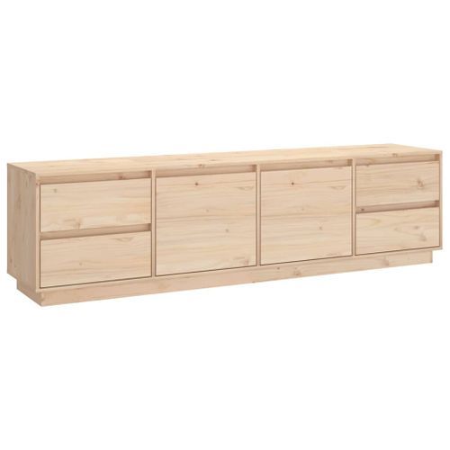 Meuble TV 176x37x47,5 cm Bois de pin massif - Photo n°2; ?>