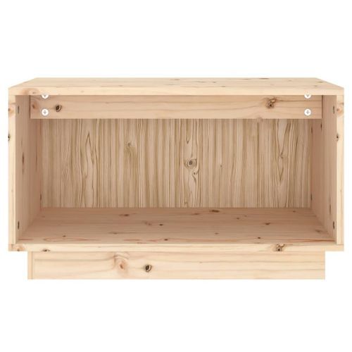 Meuble TV 60x35x35 cm Bois de pin massif - Photo n°2; ?>