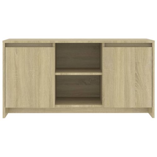 Meuble TV Chêne sonoma 102x37,5x52,5 cm Bois d'ingénierie - Photo n°3; ?>