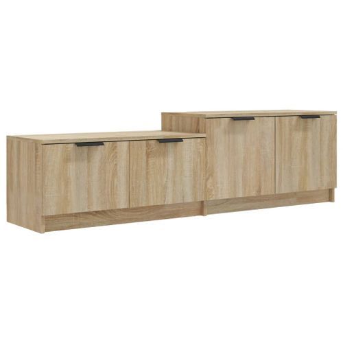 Meuble TV Chêne sonoma 158,5x36x45 cm Bois d'ingénierie - Photo n°2; ?>