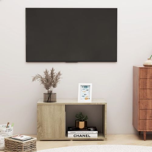 Meuble TV Chêne sonoma 60x24x32 cm - Photo n°2; ?>