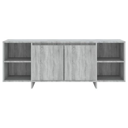 Meuble TV Sonoma gris 130x35x50 cm - Photo n°3; ?>