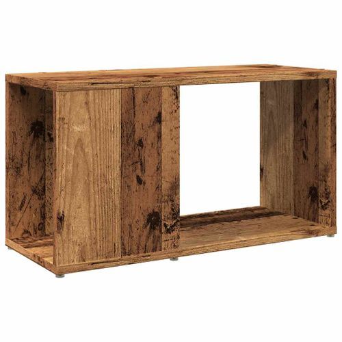 Meuble TV vieux bois 60x24x32cm bois d'ingénierie - Photo n°2; ?>