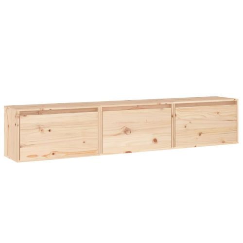 Meubles TV 3 pcs bois massif de pin - Photo n°2; ?>