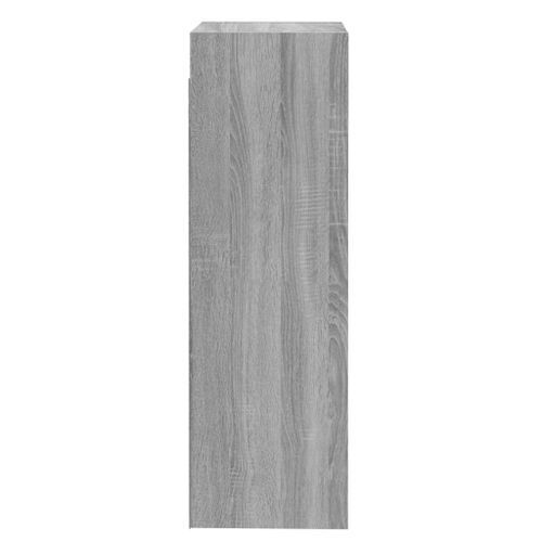 Meubles TV Sonoma gris 30,5x30x90 cm Bois d'ingénierie - Photo n°3; ?>