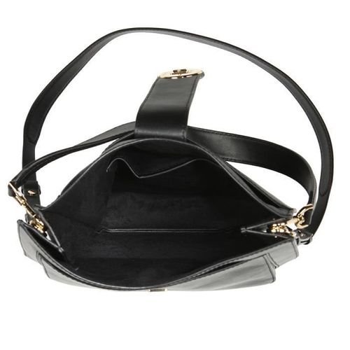 MICHAEL KORS Sac a Bandouliere LILLIE 30F8G0LM3T LG HOBO Noir Femme - Photo n°3; ?>