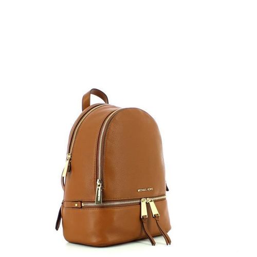 MICHAEL KORS Sac a dos Rhea Medium en cuir - Rouge - Femme - Photo n°2; ?>