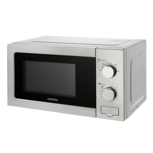 Micro-ondes OCEANIC MO20S - Silver - 20 L - Pose libre - 700 W - Photo n°2; ?>