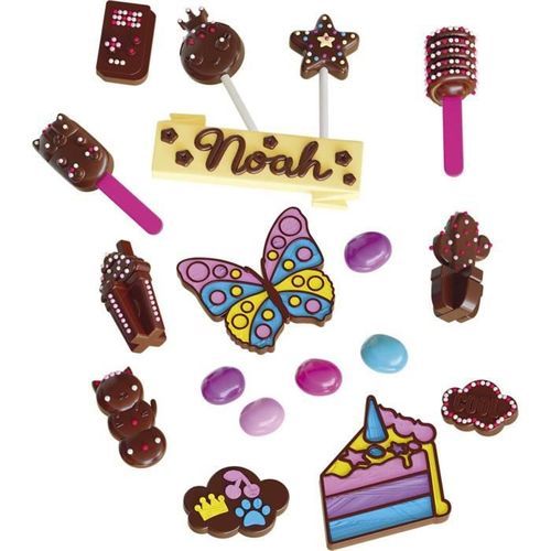 Mini Délices - Atelier Chocolat 10 En 1 - Activités Artistiques - Cuisine Créative - Des 6 ans - Lansay - Photo n°3; ?>