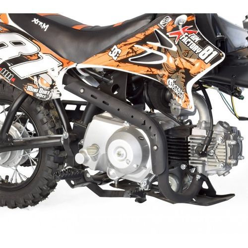 Mini Dirt 90cc Xtrem 4 temps 10/10 Kick starter semi automatique orange - Photo n°3; ?>