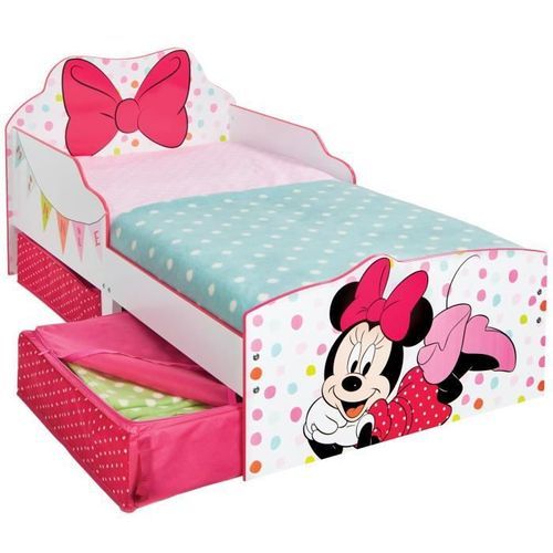 Minnie Mouse - Lit 70x140cm pour enfants avec espace de rangement sous le lit - Photo n°3; ?>