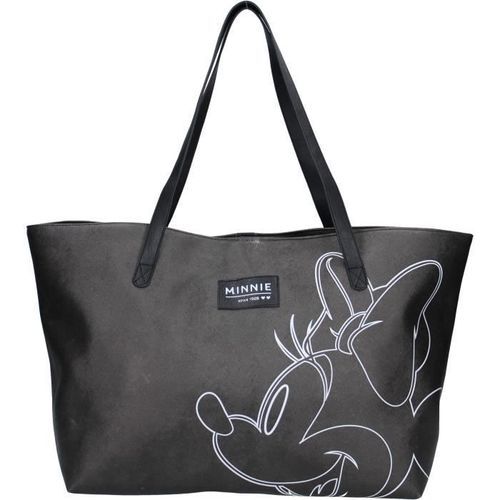 MINNIE MOUSE Sac Shopping Forever Famous Noir - Photo n°2; ?>