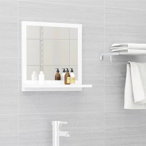 Miroir de salle de bain Blanc 40x10,5x37 cm - Photo n°2; ?>