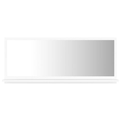 Miroir de salle de bain Blanc 90x10,5x37 cm - Photo n°3; ?>
