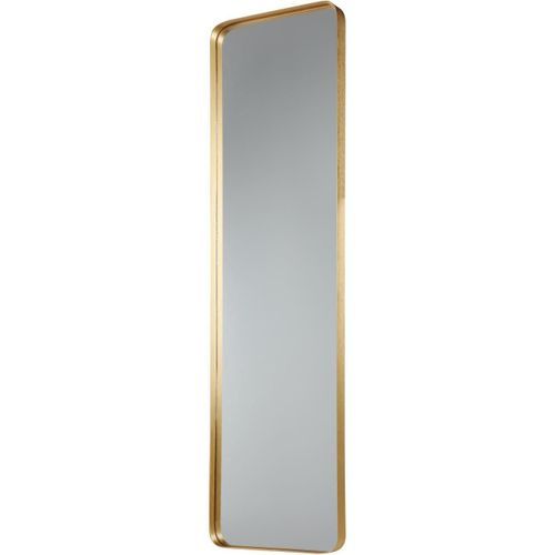 Miroir mural rectangulaire métal doré Noret H 120 cm - Photo n°2; ?>