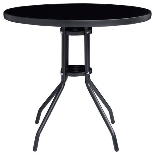 Mobilier de bistro 5 pcs Noir et anthracite - Photo n°3; ?>