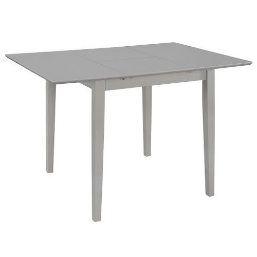 Mobilier de salle à manger 3 pcs MDF Gris - Photo n°2; ?>