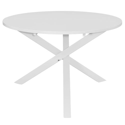 Mobilier de salle à manger 5 pcs MDF Blanc - Photo n°2; ?>