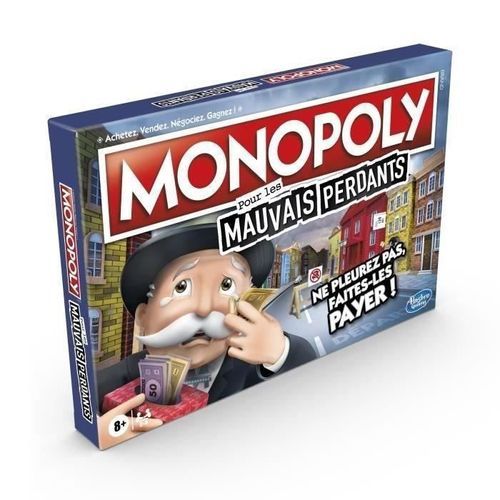 Monopoly Mauvais Perdants - Jeu de societe - Jeu de plateau - Version française - Photo n°3; ?>