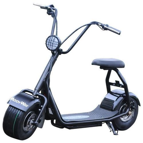 MOOVWAY Mini scooter électrique - MINI COCO Noir - Photo n°2; ?>