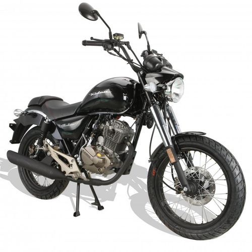 Moto 125cc homologuée 2 personnes Kiden KD125-M gris - Photo n°2; ?>