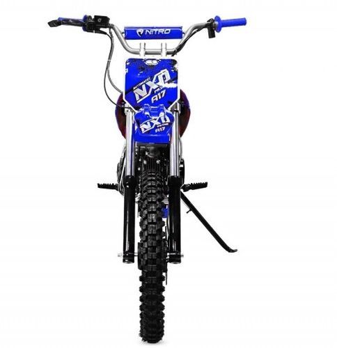 Moto cross 125cc automatique 17/14 bleu Sprinter - Photo n°3; ?>