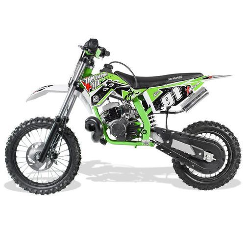 Moto cross automatique 50cc Sporty 14/12 3,5cv vert - Photo n°2; ?>