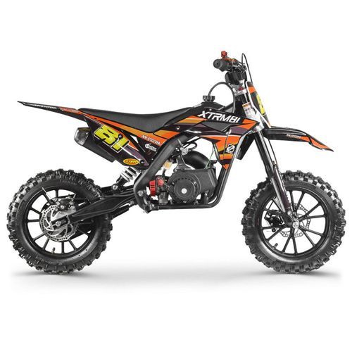 Moto cross enfant 50cc MX Storm orange - Photo n°3; ?>