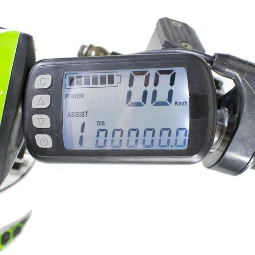 Moto cross enfant électrique 1200W Lithium 14/12 bleu - Photo n°2; ?>