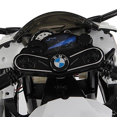 Moto électrique BMW S1000RR Gris - Photo n°3; ?>