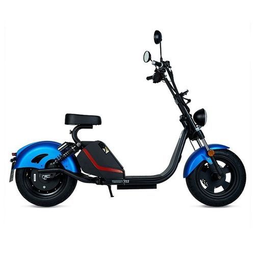Moto électrique City Coco Ikara bleu 1500W – 45 km/h - homologué route - Photo n°3; ?>