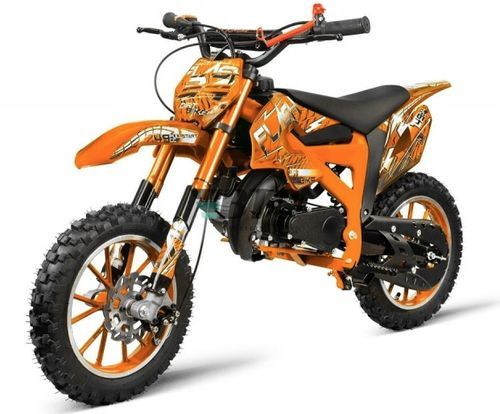 Moto enfant 49cc flash 10/10 orange - 50 km/h - Photo n°2; ?>