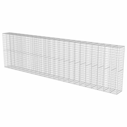 Mur à gabion avec couvercles Acier galvanisé 900 x 50 x 200 cm - Photo n°2; ?>