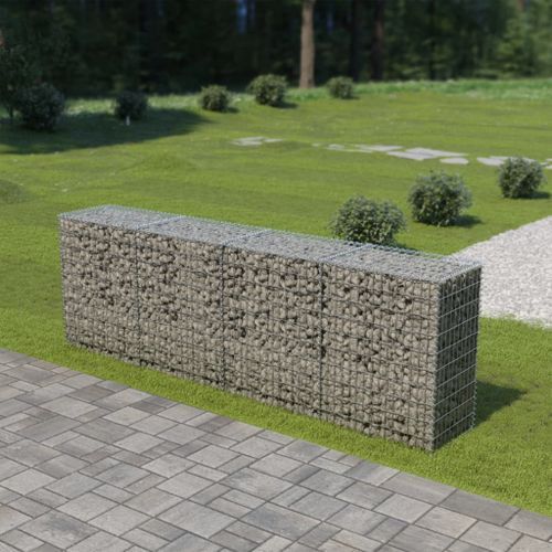 Mur en gabion avec couvercles Acier galvanisé 300 x 50 x 100 cm - Photo n°2; ?>