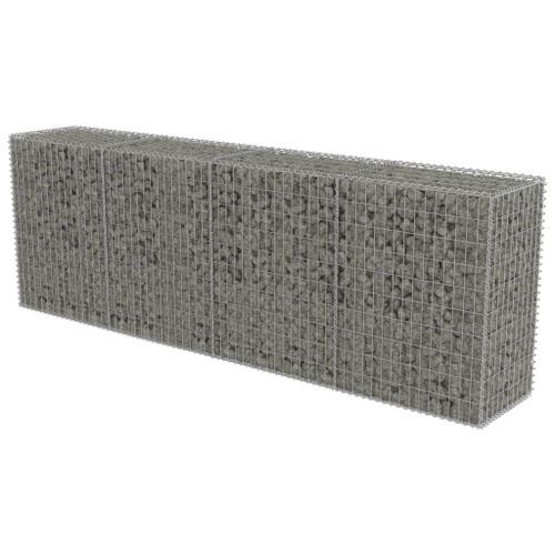 Mur en gabion avec couvercles Acier galvanisé 300 x 50 x 100 cm - Photo n°3; ?>