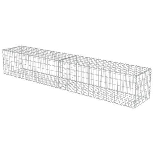 Mur en gabion avec couvercles Acier galvanisé 300 x 50 x 50 cm - Photo n°2; ?>