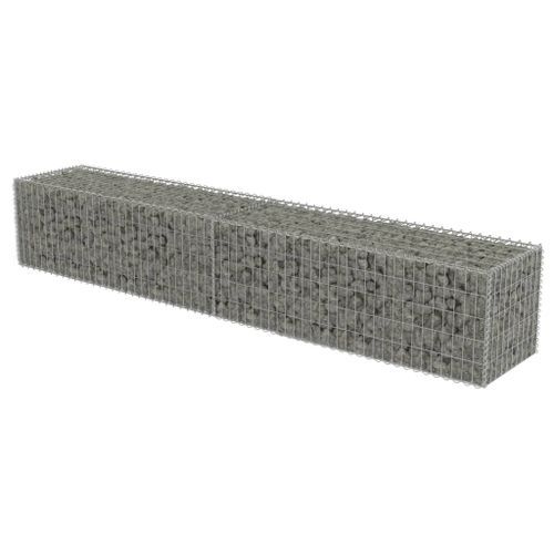 Mur en gabion avec couvercles Acier galvanisé 300 x 50 x 50 cm - Photo n°3; ?>