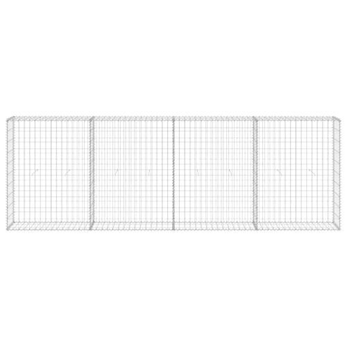 Mur en gabion avec couvercles Acier galvanisé 300x30x100 cm - Photo n°3; ?>
