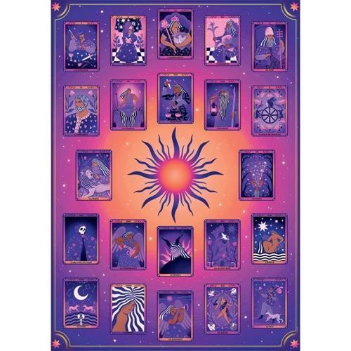 Nathan - Puzzle 1500 pieces - Tarot et divination / Coralie Fau - Photo n°2; ?>