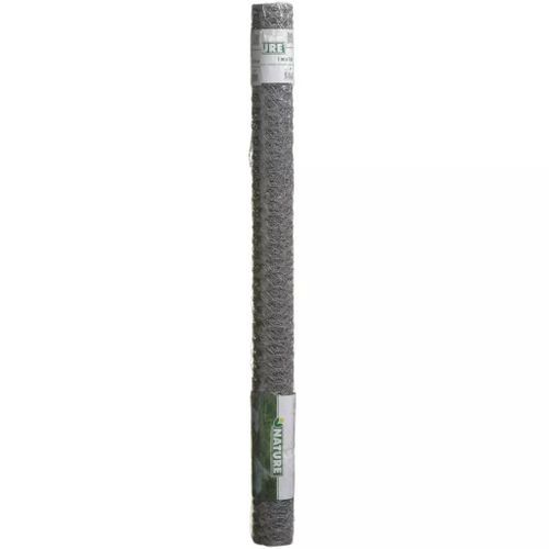 Nature Grillage métallique hexagonal 0,5 x 10 m 25 mm Acier galvanisé - Photo n°3; ?>