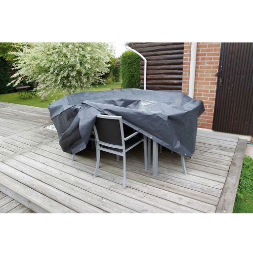 Nature Housse de mobilier de jardin tables rectangulaires 225x143x90cm - Photo n°2; ?>