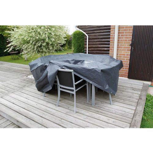 Nature Housse de mobilier de jardin tables rectangulaires 325x205x90cm - Photo n°2; ?>